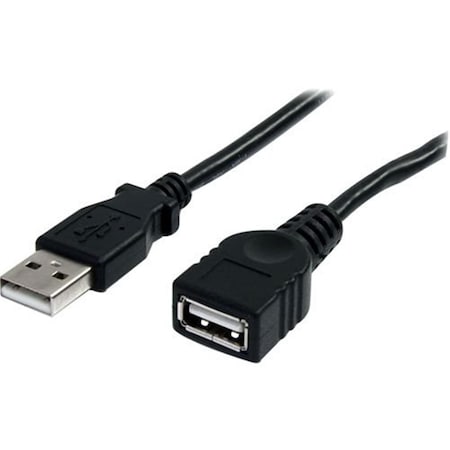 Ezgeneration 3 Ft Black Usb Extension Cable A To A EZ527948
